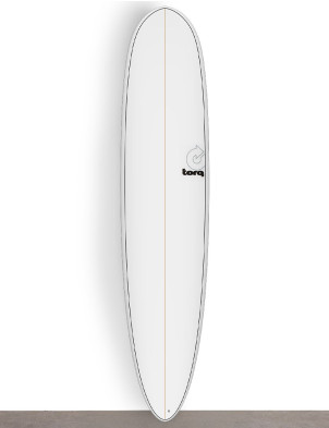 Torq 24/7 Longboard surfboard 9ft 0 - White + Pinline