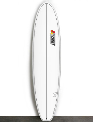 Torq x Channel Islands Chancho Surfboard 7ft 6 Futures - White