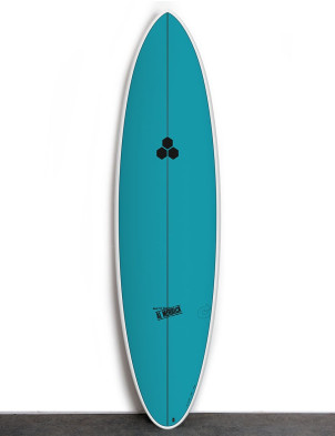Torq x Channel Islands X-Lite M23 Surfboard 7ft 0 Futures - Marine Blue