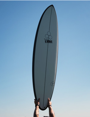 Torq x Channel Islands X-Lite M23 Surfboard 7ft 4 Futures - Graphite + Pinline 
