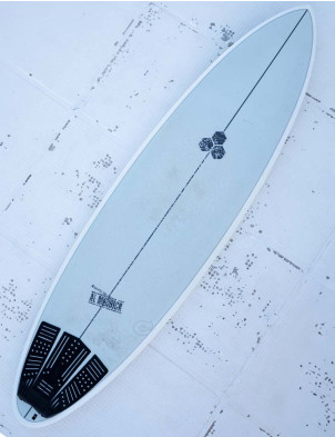 Torq x Channel Islands X-Lite M23 Surfboard 7ft 4 Futures - Oyster Grey