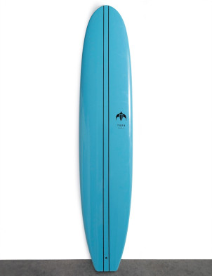 Torq Tec x Delpero Pig Longboard Surfboard 9ft 4 Single Fin - Resin Tint