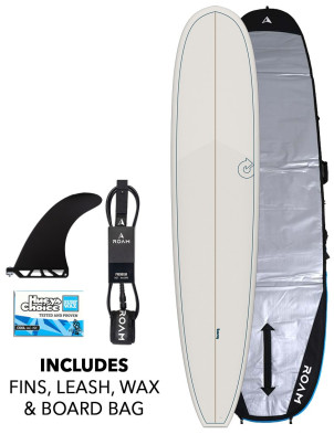 Torq Longboard surfboard 9ft 1 Package - Laguna Sand