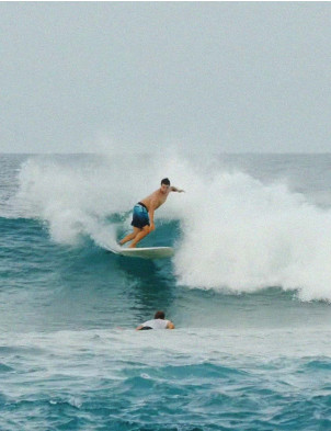 Torq Longboard surfboard 8ft 0 - Pop Ivory