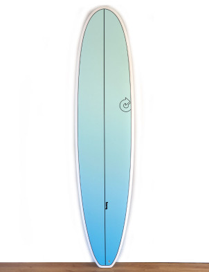 Torq Longboard surfboard 8ft 0 - Light Blue Fade