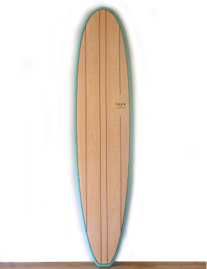 Torq Longboard surfboard 9ft 1  - Wood Deck + Palm