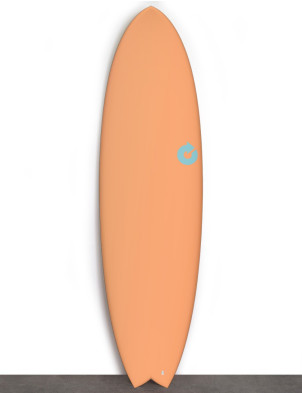 Torq Mod Fish Surfboard 6ft 10 - Pop Coral