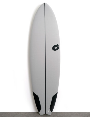 Torq Mod Fun EVA Soft Top Surfboard 6ft 8 - Grey Croc Skin