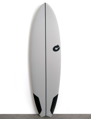 Torq Mod Fish EVA Soft Top Surfboard 6ft 10 - Grey Croc Skin