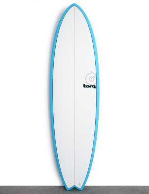 Torq Mod Fish surfboard 6ft 10 - Miami Blue