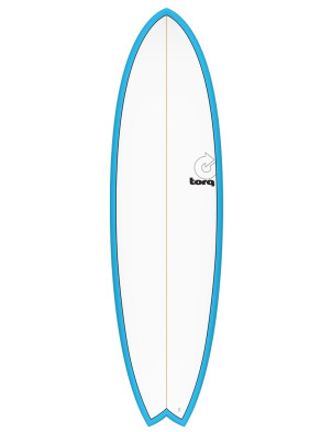 Torq Mod Fish surfboard 6ft 3 - Miami Blue