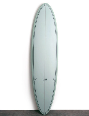 Torq Mod Fun surfboard 7ft 2 - Grey Fibre Pattern