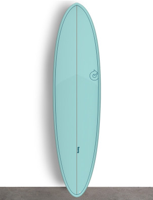 Torq Mod Fun Surfboard 7ft 2 - Laguna Seaglass