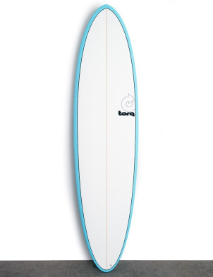 Torq Mod Fun surfboard 7ft 6 - Blue + Pinline