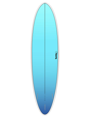 Torq Mod Fun Surfboard 7ft 2 - Blue Retro Fade