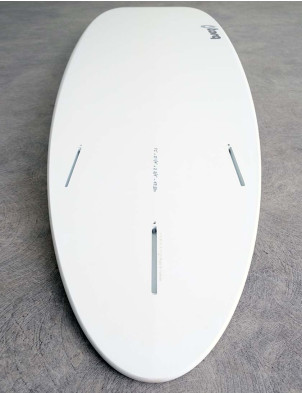 Torq Mod Fun surfboard package 7ft 6 - White/Pinline
