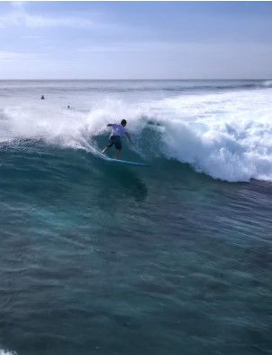 Torq Mod Fun V+ Surfboard 7ft 8 - Legacy Waikiki Blue