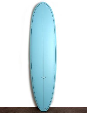 Torq Mod Fun V+ Surfboard 7ft 8 - Blue Fibre Pattern