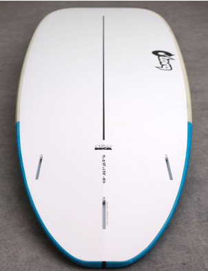 Torq Mod Fun V+ EVA Soft Top Surfboard 7ft 8 - Sand/Blue Croc Skin
