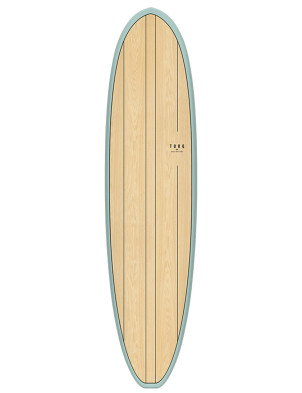 Torq Mod Fun V+ surfboard 7ft 4 - Wood Deck + Palm