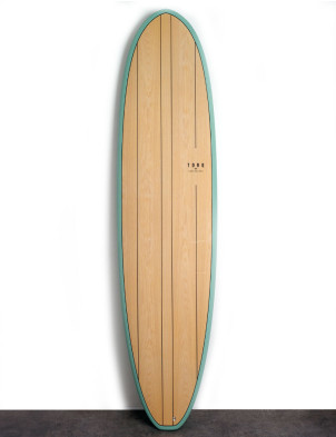 Torq Mod Longboard surfboard 8ft 6 - Wood Deck + Palm