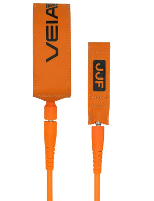VEIA John John Pro Surfboard Leash 6ft - Hi-Vis Orange