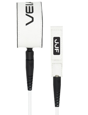 VEIA John John Pro Surfboard Leash 6ft - Orbiter White