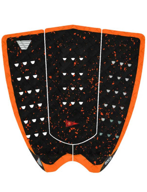 VEIA John John Round Tail Pro Surfboard Tail Pad - Hi-Vis Orange/Space 