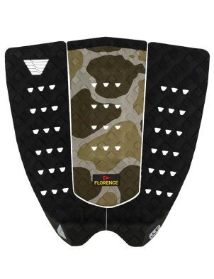 VEIA John John Round Tail Remixed Pro Surfboard Tail Pad - Night/Florence Camo