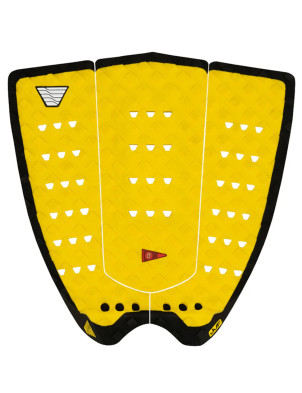 VEIA John John Round Tail Pro Surfboard Tail Pad - Yellow/Night