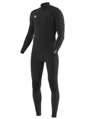 Vissla 7 Seas Comp Chest Zip 3/2mm Wetsuit - Black