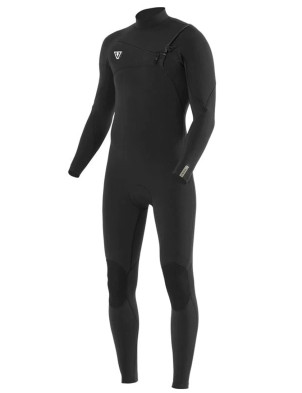 Vissla 7 Seas Comp Chest Zip 4/3mm wetsuit - Black