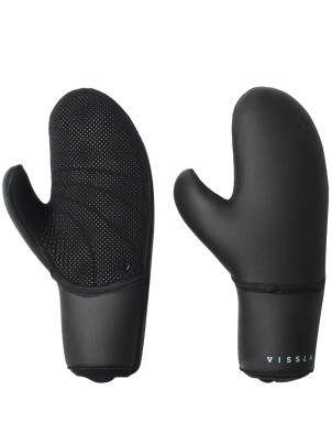 Vissla 7 Seas Mitten 7mm Wetsuits Gloves - Black