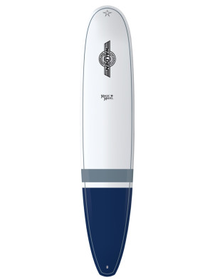 Walden Magic Model Tuflite C-Tech surfboard 9ft 0 - White/Blue