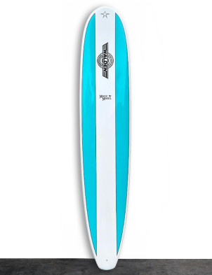 Walden Magic Model Tuflite surfboard 9ft 0 - Light Blue/White