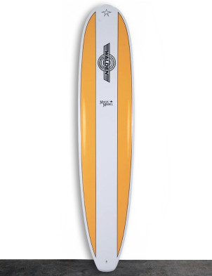 Walden Magic Model Tuflite C-Tech surfboard 8ft 6 - Yellow/White