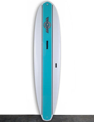 Walden Mega Magic Tuflite surfboard 9ft 0 - White/Light Blue
