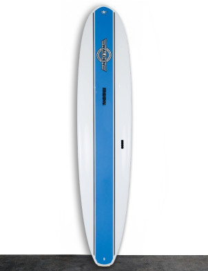 Walden Mega Magic Tuflite surfboard 9ft 6 - White/Dark Blue