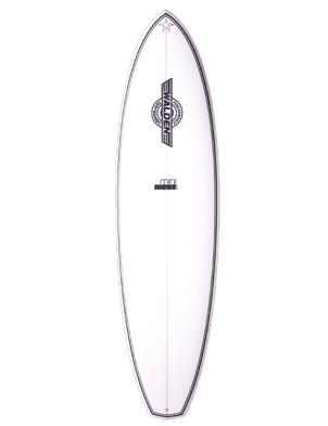 Walden Mini Mega Magic Fusion HD surfboard 7ft 6 - White