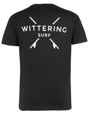 Wittering Surf Everyday Tee Shirt - Black