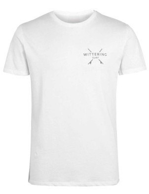 Wittering Surf Everyday Tee Shirt - White