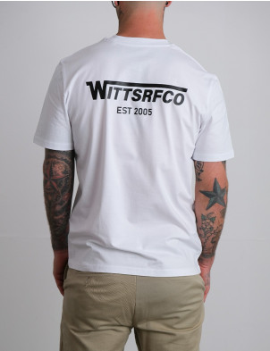 Wittering Surf Surf Co Tee Shirt - White