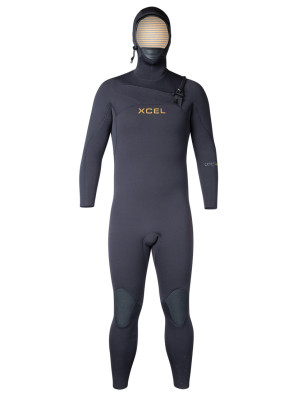 Xcel Comp+ 5/4mm Hooded wetsuit - Black