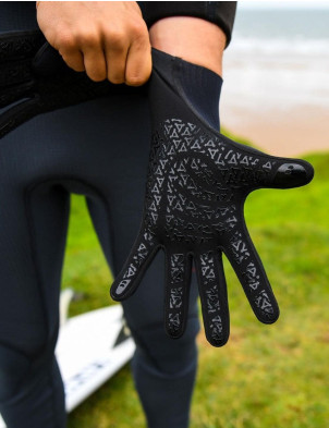 Xcel Comp X 5 Finger 2mm wetsuit gloves - Black