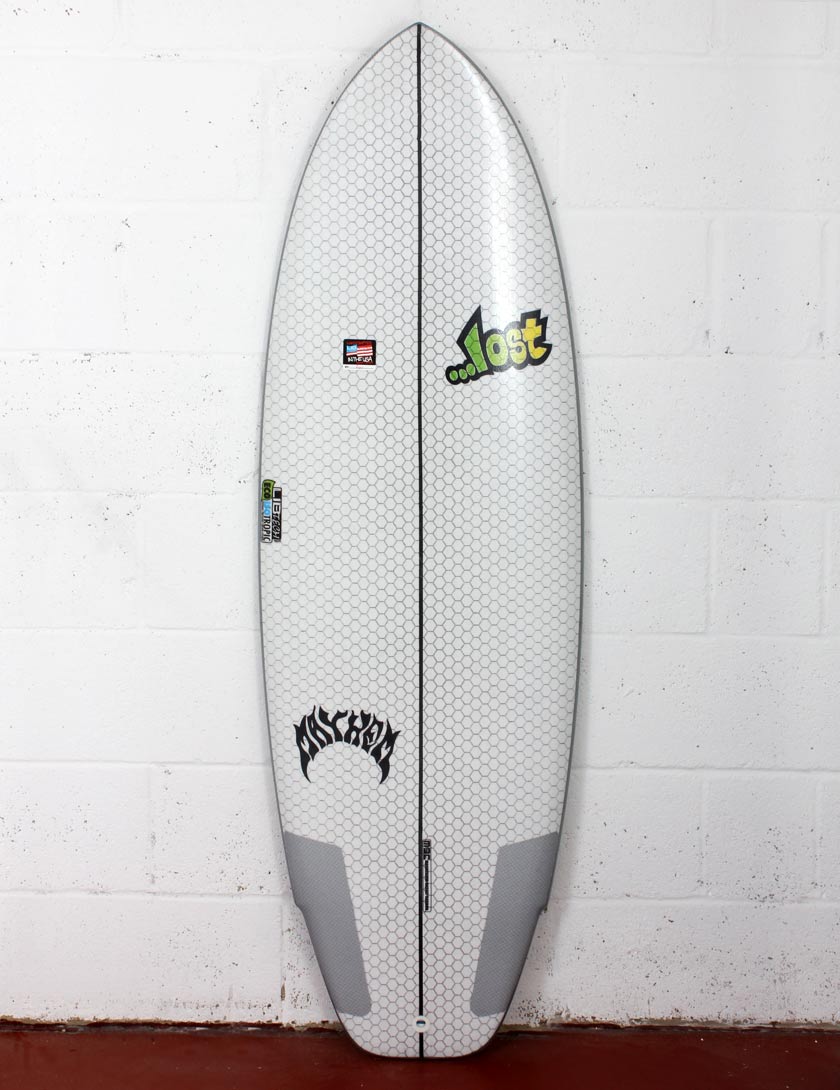 Lib Tech X Lost Puddle Jumper surfboard 5ft 5 - White