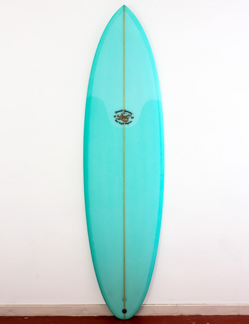 seafoam green surfboard