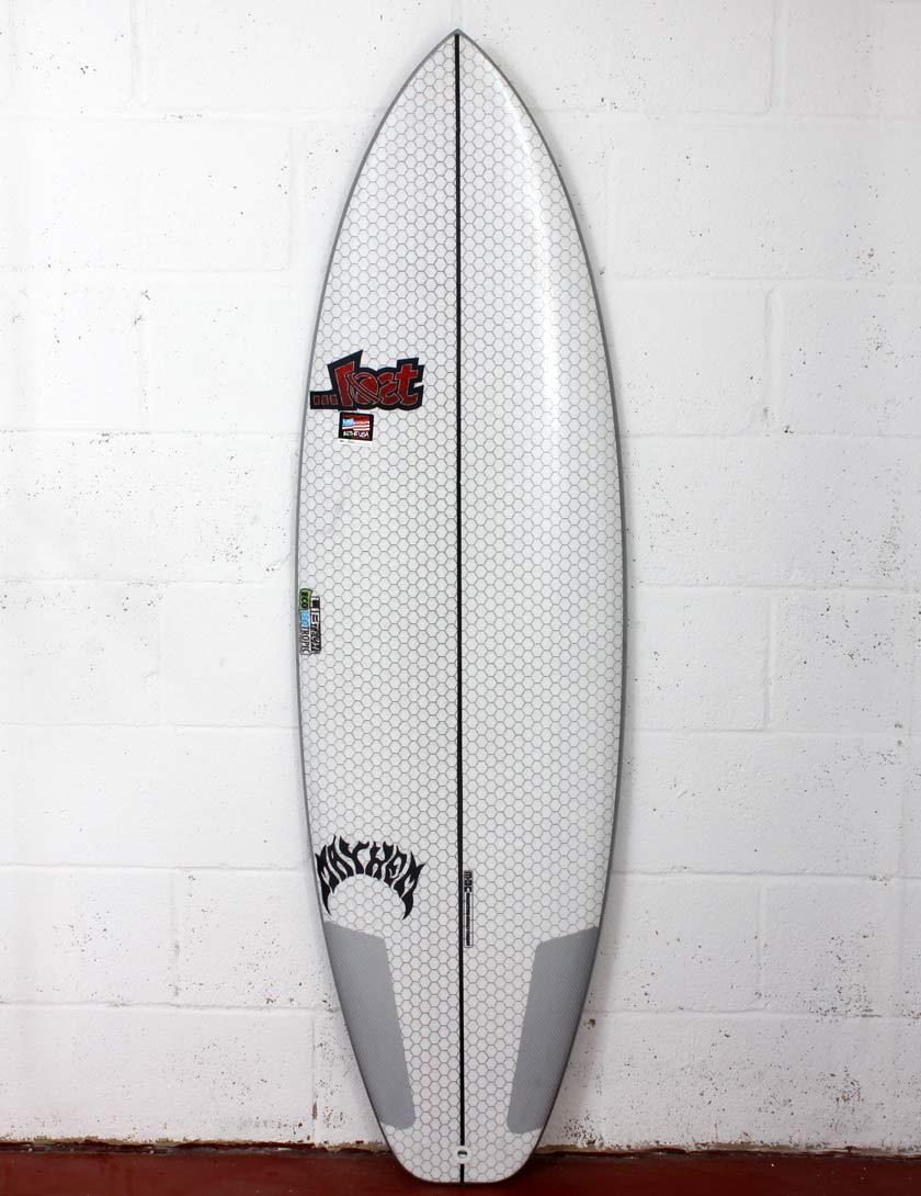 Lib Tech X Lost Short Round surfboard 5ft 8 - White