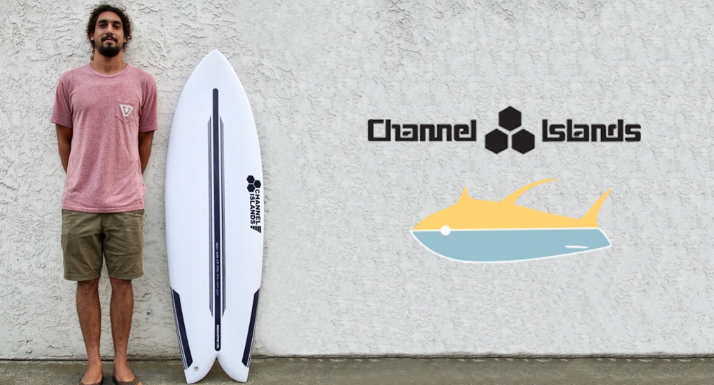 Channel Islands Fish Surfboard