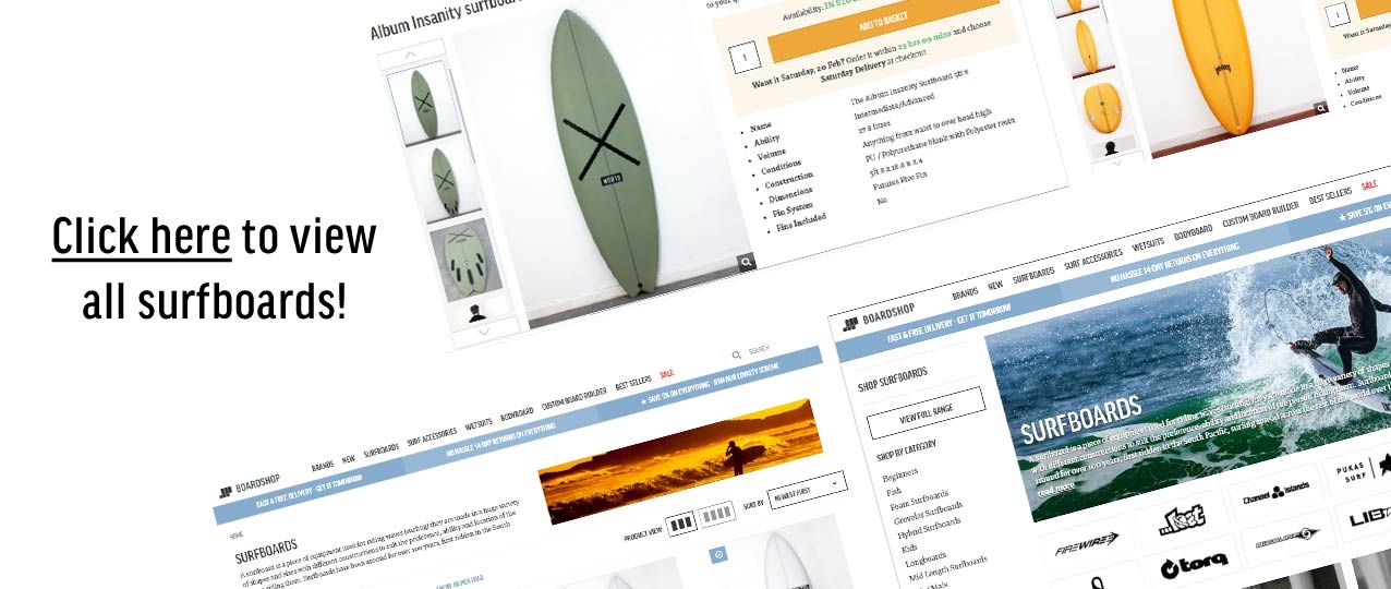 Shop All Surfboards