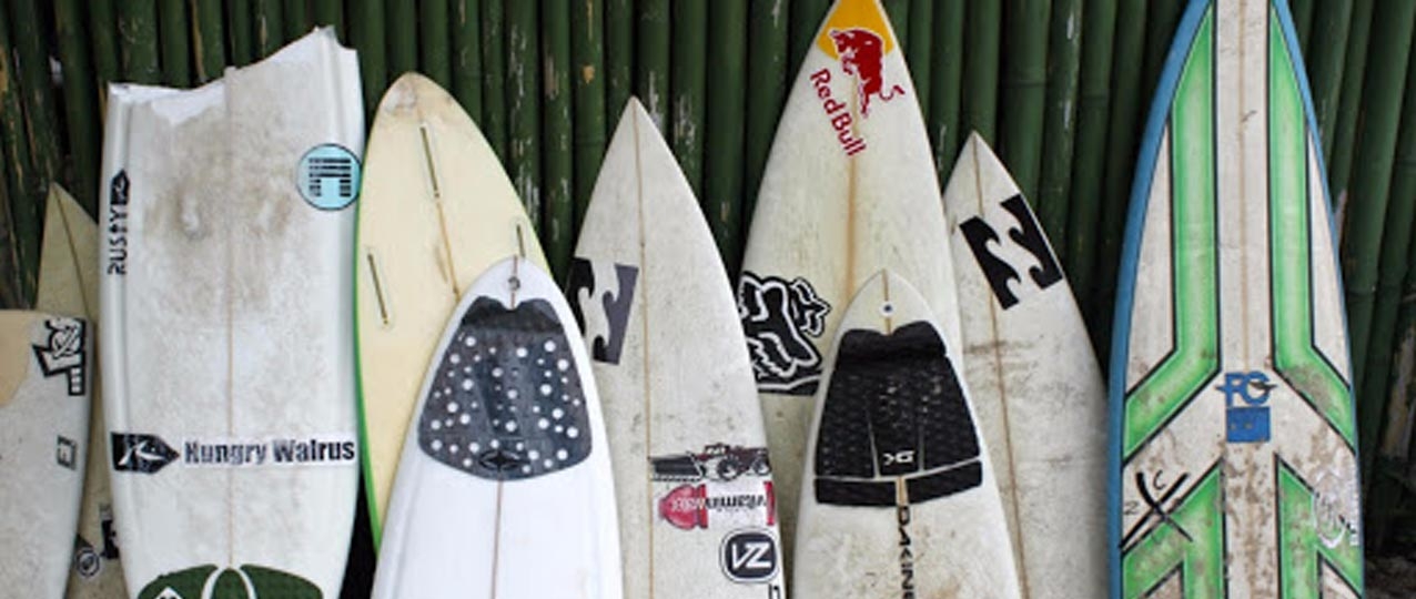 Snapped Surfboards